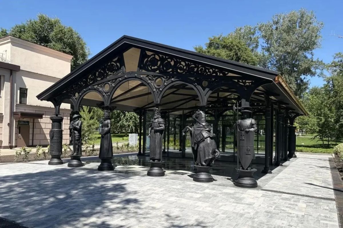 Каслинский завод отлил уникальное сооружение для Белгорода