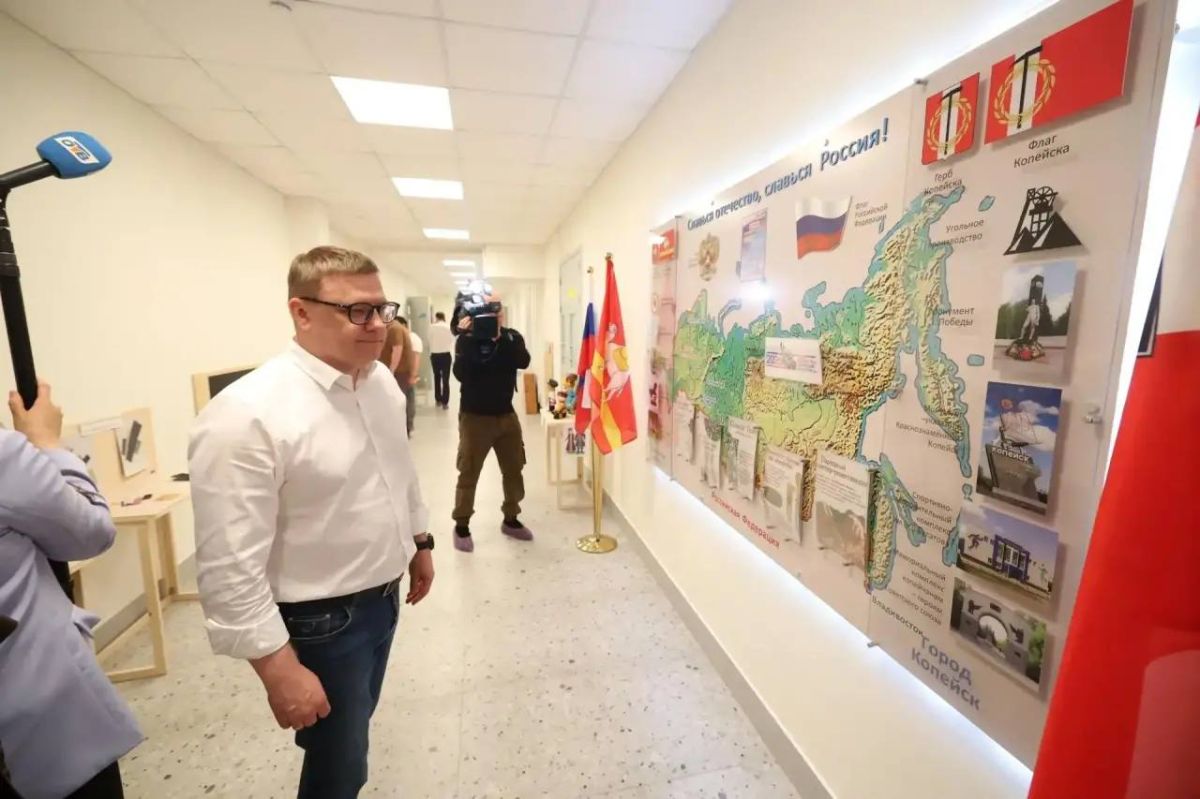 Алексей Текслер осмотрел новый детский сад в Копейске Алексей Текслер осмотрел новый детский сад в Копейске