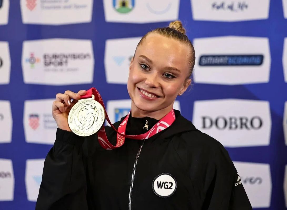 Ангелина Мельникова завоевала три медали на чемпионате Европы