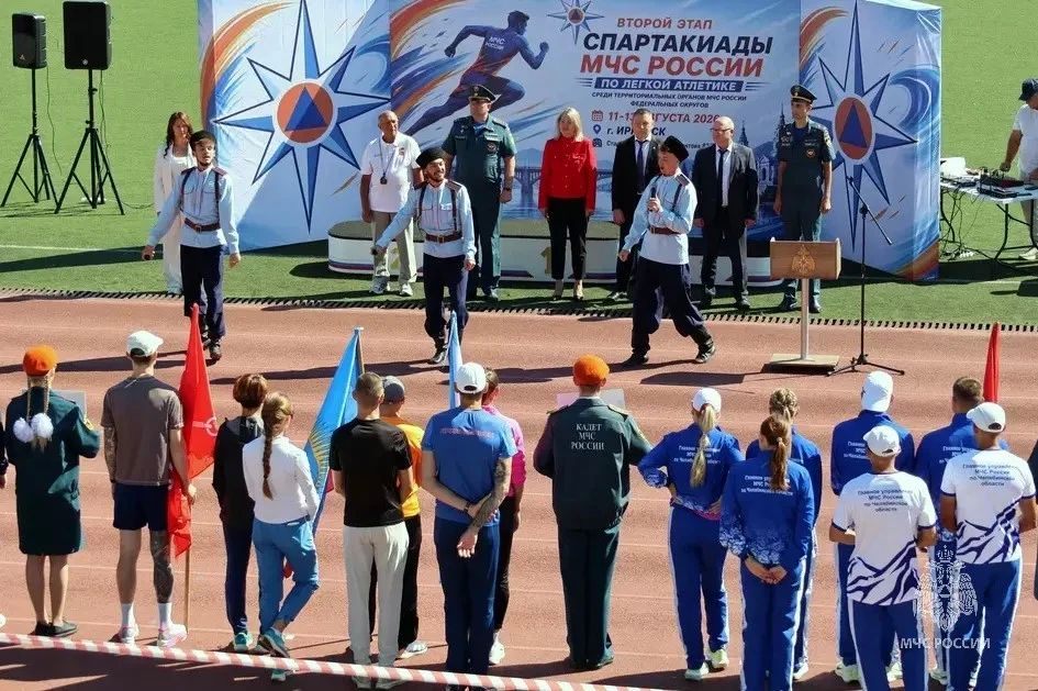 Огнеборцы Южного Урала в составе сборной УрФО - победители Спартакиады по легкой атлетике Огнеборцы Южного Урала в составе сборной УрФО - победители Спартакиады по легкой атлетике