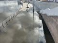 Набережная реки Миасс в центре Челябинска ушла под воду