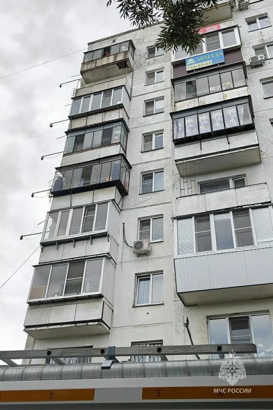 В Челябинске спасатели сняли с окна 9-го этажа пятилетнего ребенка