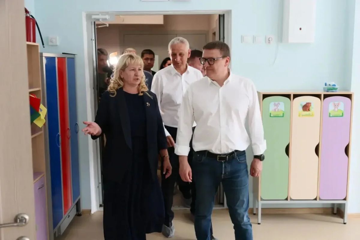 Алексей Текслер оценил новый детский сад в Магнитогорске Алексей Текслер оценил новый детский сад в Магнитогорске