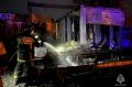 В Челябинске мужчина погиб во время ночного пожара в бане