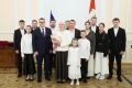 Жительница Челябинска Наталья Куприна получила награду «Мать-Героиня»