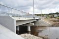 В поселке Есаульский открыли новый мост через реку Зюзелга