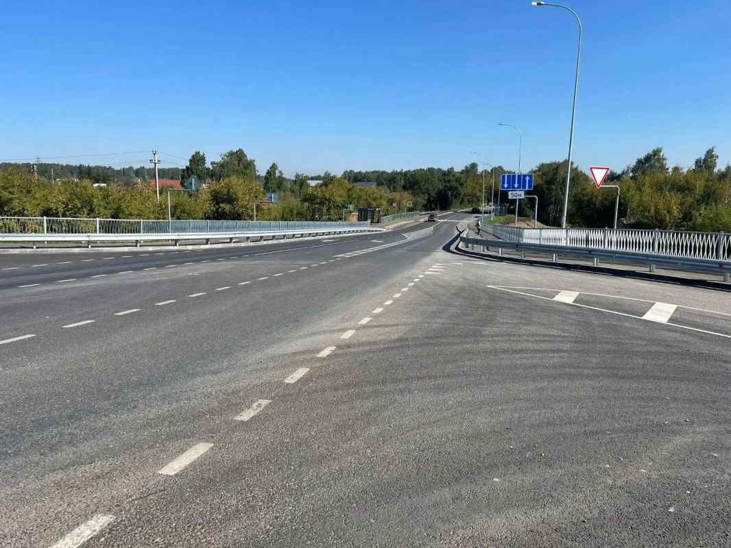 Готово! Строительство путепровода в Новосинеглазово полностью завершено Готово! Строительство путепровода в Новосинеглазово полностью завершено