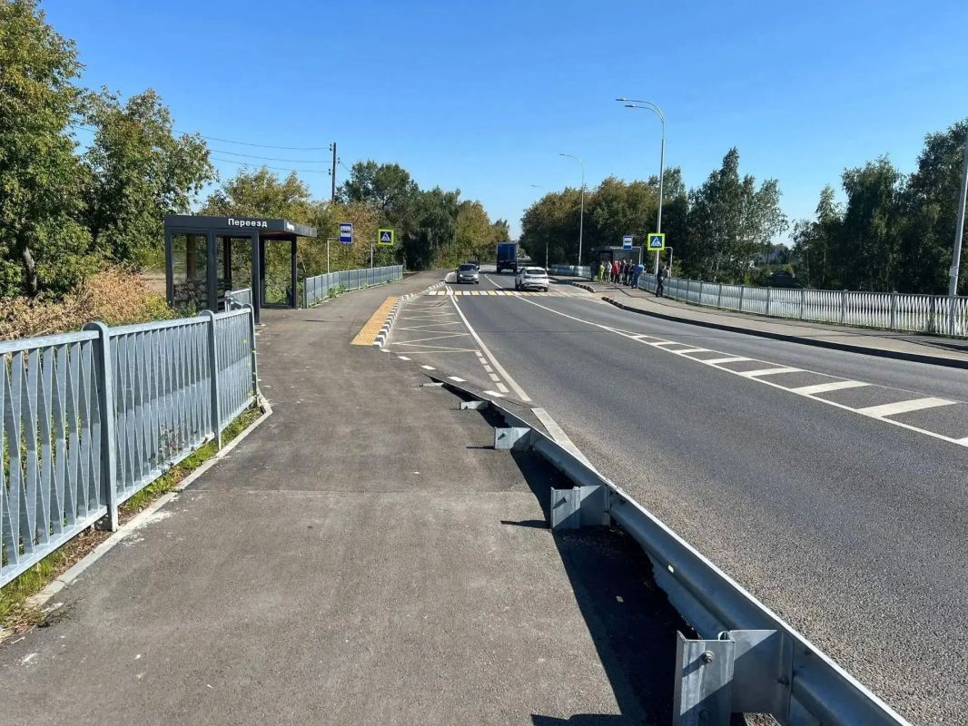 Готово! Строительство путепровода в Новосинеглазово полностью завершено Готово! Строительство путепровода в Новосинеглазово полностью завершено