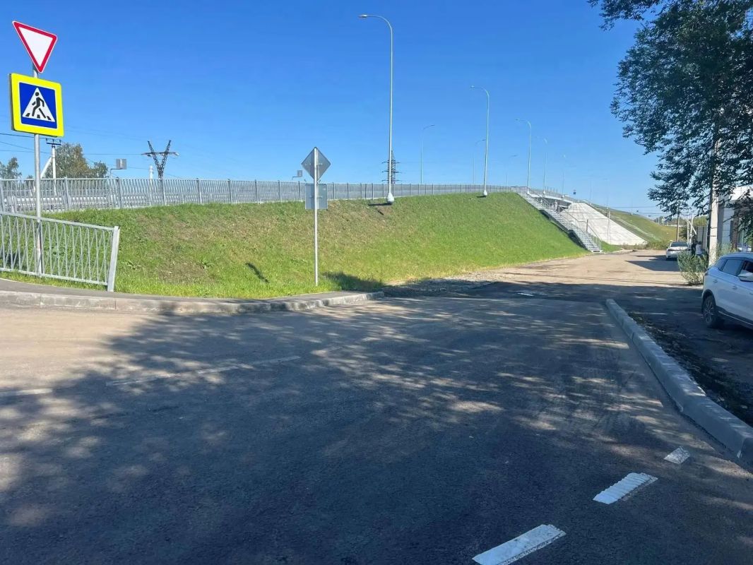 Готово! Строительство путепровода в Новосинеглазово полностью завершено Готово! Строительство путепровода в Новосинеглазово полностью завершено