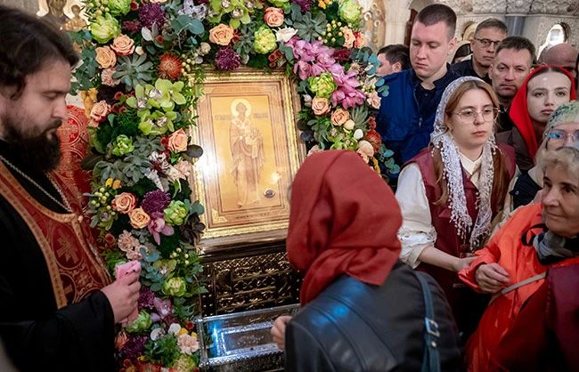 В Челябинск впервые доставили чудотворные мощи святителя Спиридона В Челябинск впервые доставили чудотворные мощи святителя Спиридона