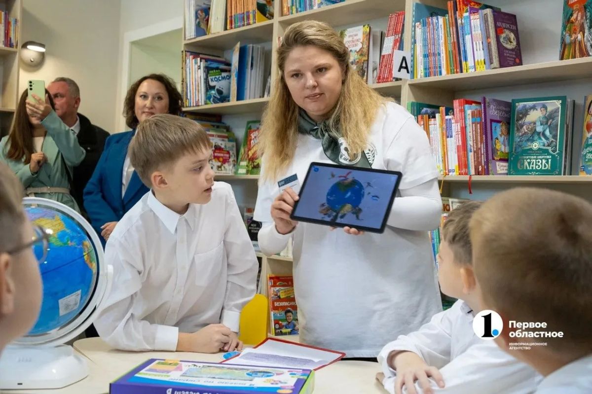 В челябинской детской библиотеке № 5 открыли культурнопросветительский центр В челябинской детской библиотеке № 5 открыли культурнопросветительский центр