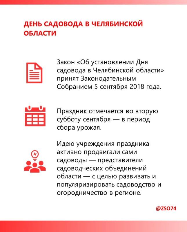 ВЧЕРА, ВО ВТОРУЮ СУББОТУ СЕНТЯБРЯ, ОТМЕЧАЛСЯ ДЕНЬ САДОВОДА В ЧЕЛЯБИНСКОЙ ОБЛАСТИ