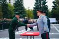 Курсанты первого набора ЧВТКУ принимают военную присягу