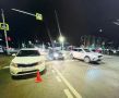 В Челябинске иномарка Kia Rio сбила школьника-велосипедиста