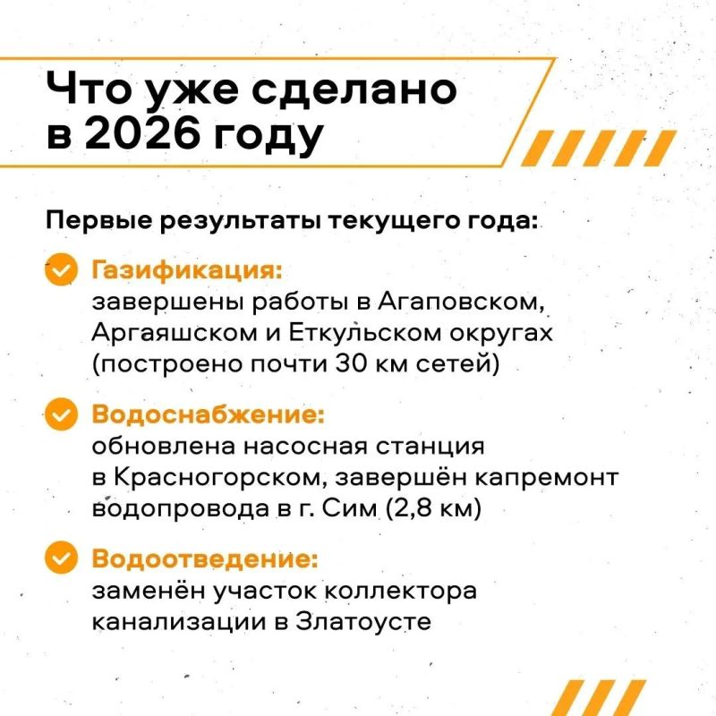 Новые сети и газ приходят в города и села Южного Урала Новые сети и газ приходят в города и села Южного Урала