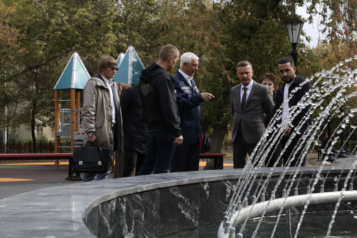 В Магнитогорске завершено благоустройство сквера имени М.Ю. Лермонтова В Магнитогорске завершено благоустройство сквера имени М.Ю. Лермонтова