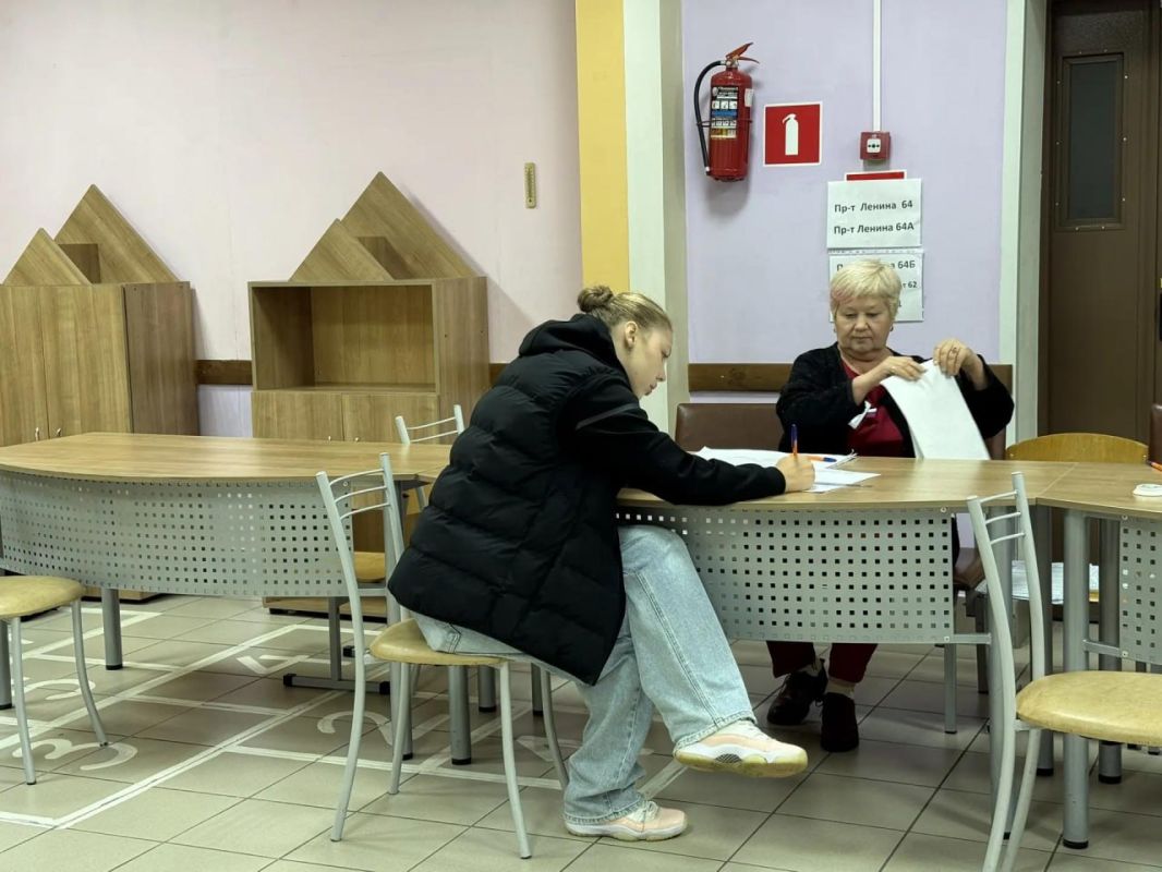 Баскетболистка «Славянки-ЧКПЗ» Дарья Вишнякова впервые проголосовала на выборах