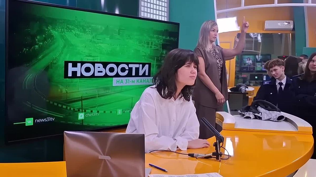За кулисами большого эфира: школьники из прокурорского класса примерили на себя роль телерадиоведущих