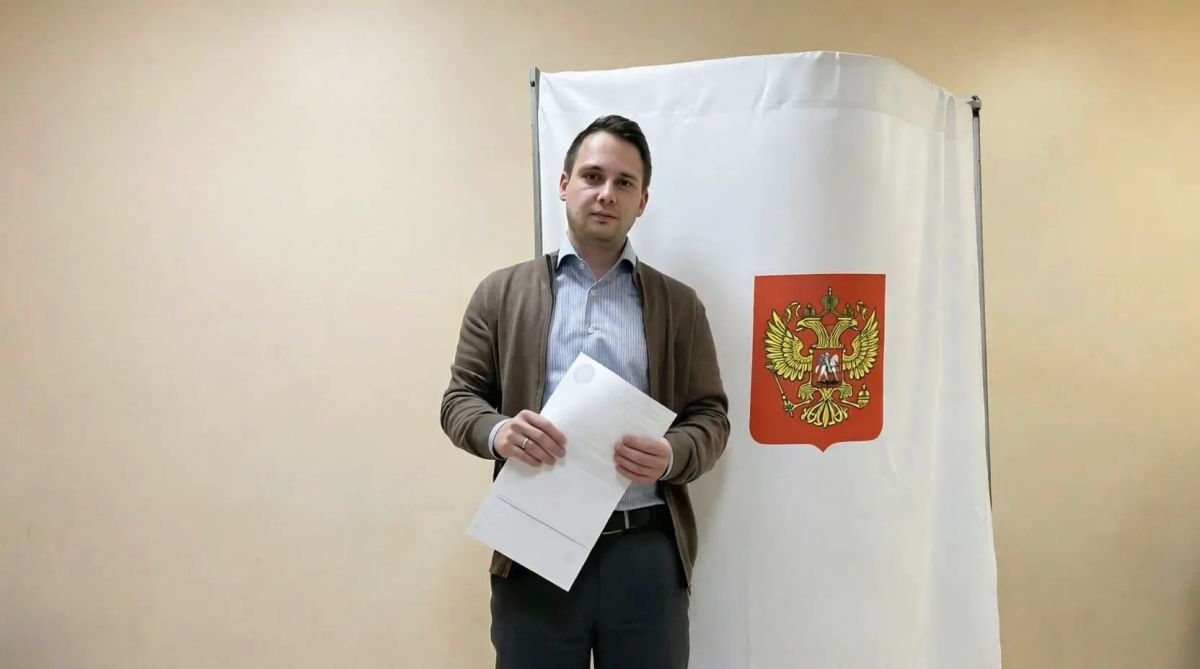 Первый заместитель Министра экономического развития Челябинской области Ильмар Шариев принял участие в голосовании на выборах депутатов Государственной Думы