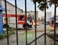 На Теплотехе горит автосервис