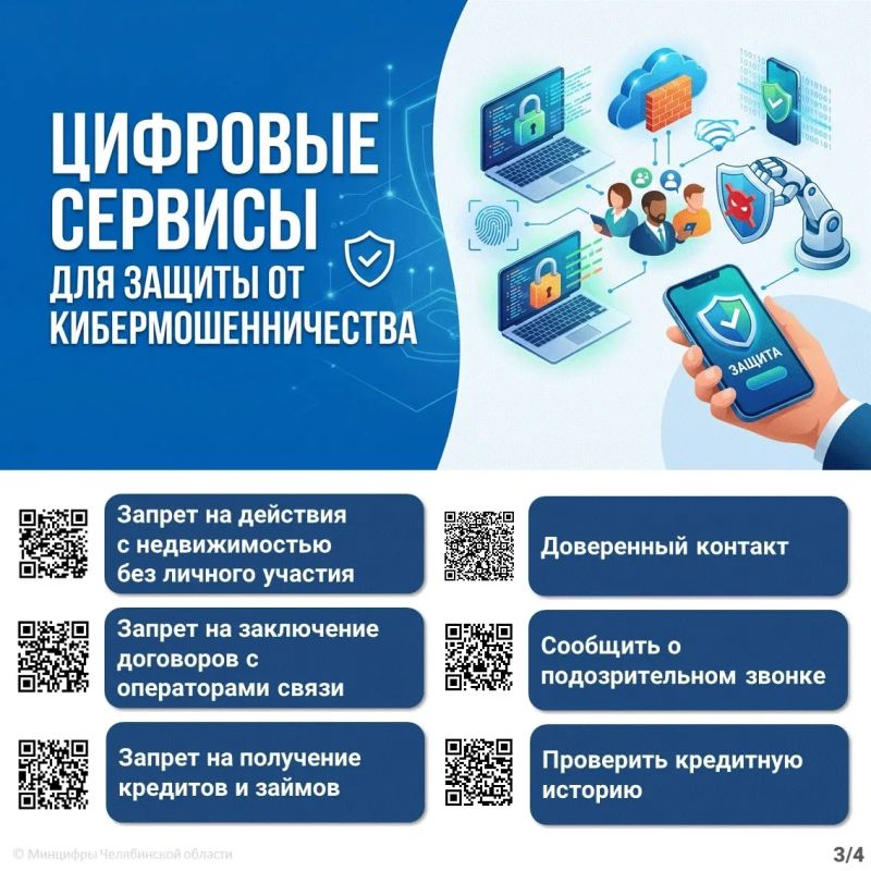 Цифровой сервис «Защита от мошенников в сети» поможет южноуральцам уберечь себя и близких от действий киберпреступников Цифровой сервис «Защита от мошенников в сети» поможет южноуральцам уберечь себя и близких от действий киберпреступников