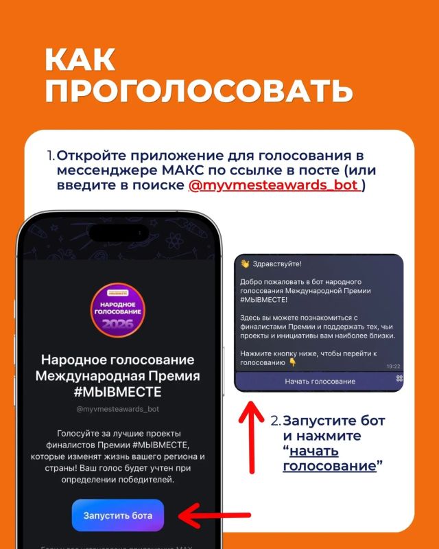 Началось народное голосование за финалистов Премии #МЫВМЕСТЕ Началось народное голосование за финалистов Премии #МЫВМЕСТЕ