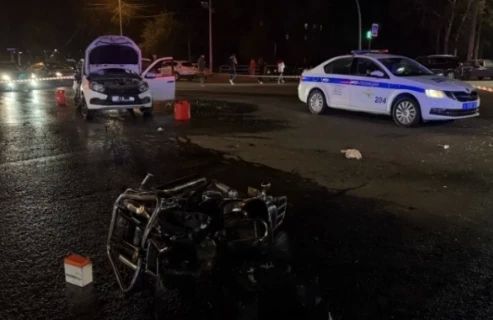 Мотоциклист погиб в ДТП на улице 40-летия Октября в Челябинске