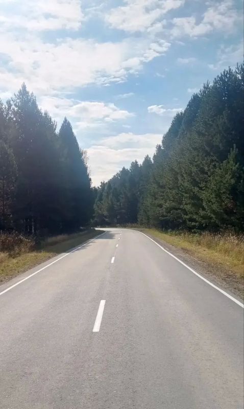 Дороги получают свежую разметку Дороги получают свежую разметку