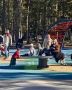 С карусели в парке Гагарина упал ребенок