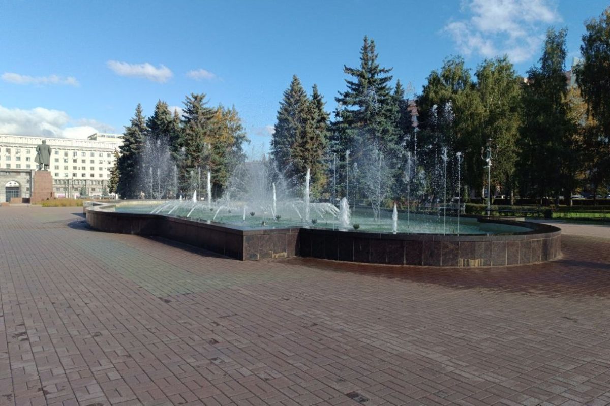 В Челябинске началась консервация городских фонтанов к зимнему периоду