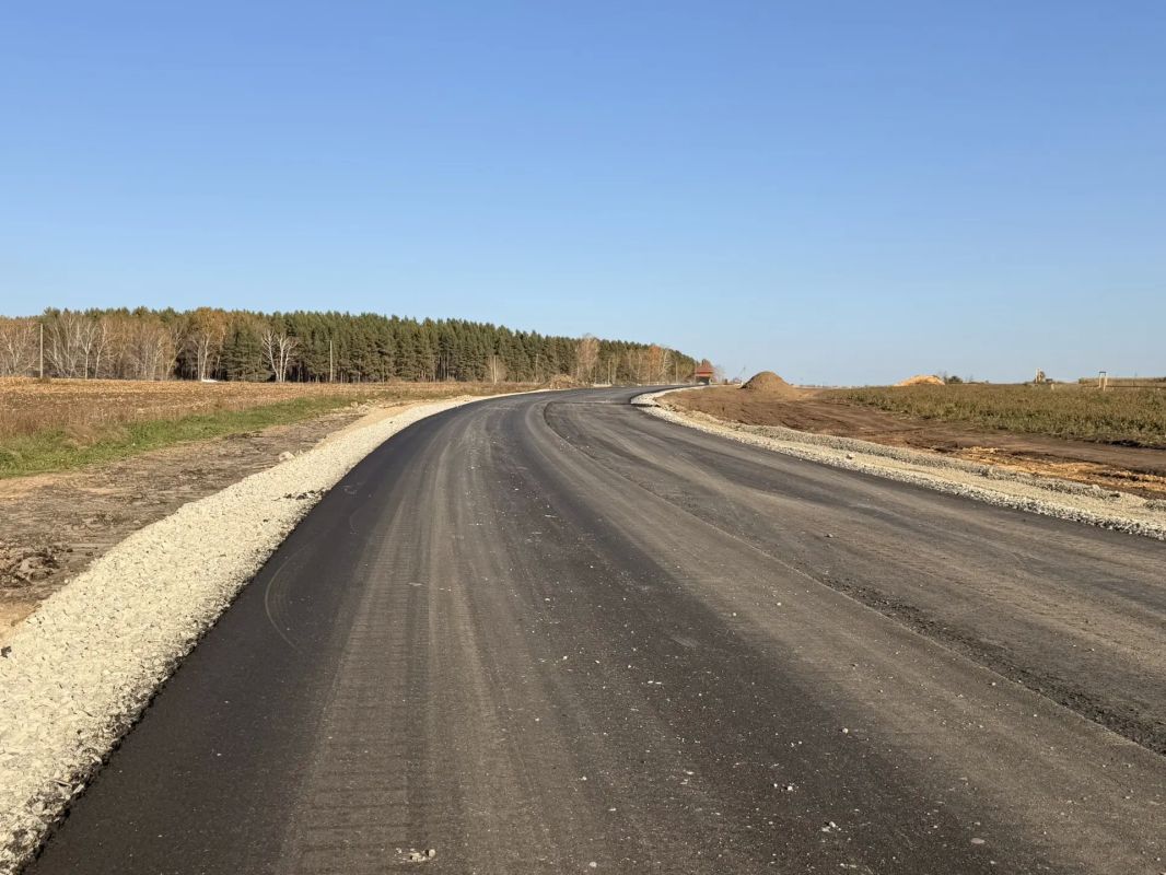 Погорелка – Долговка: работы выходят на финишную прямую Погорелка – Долговка: работы выходят на финишную прямую