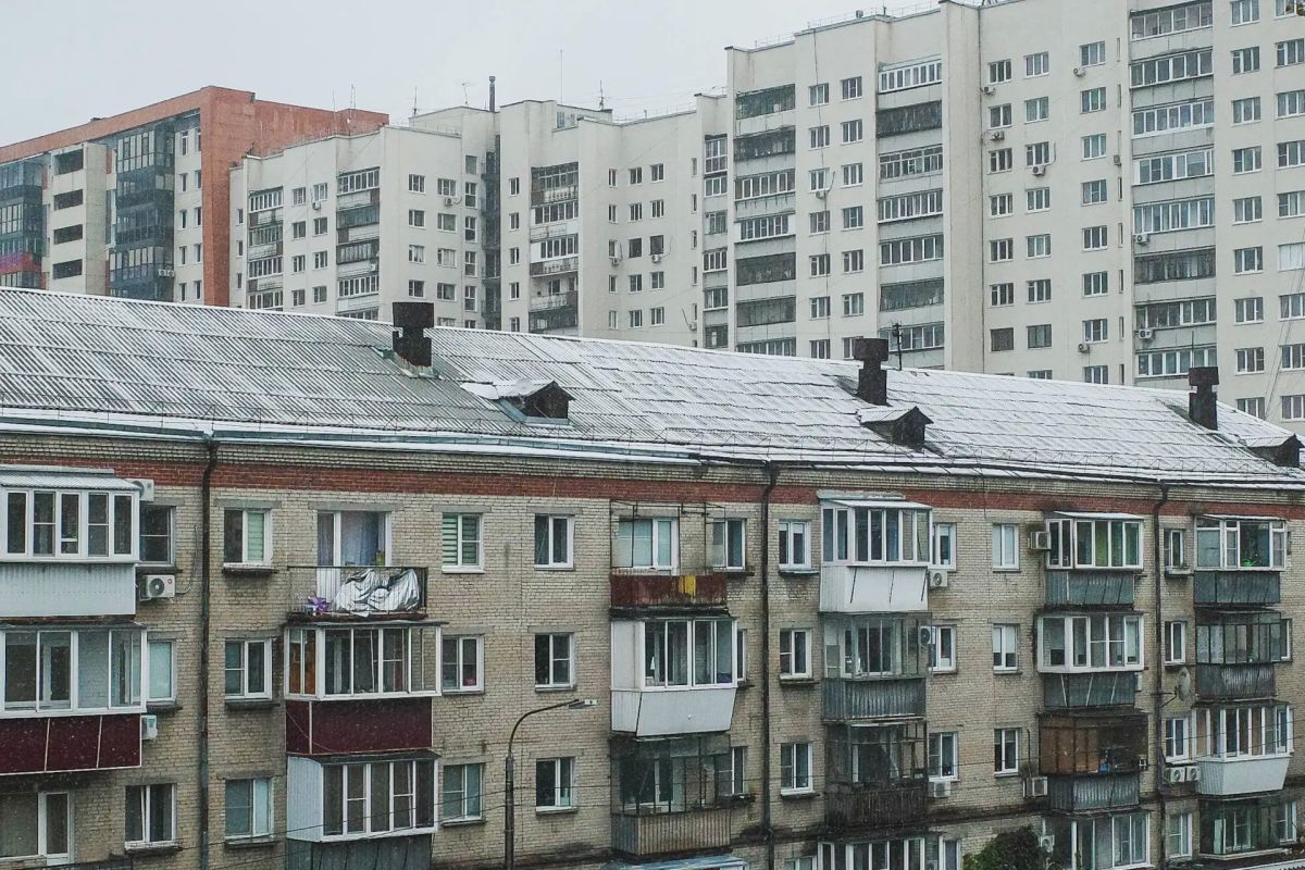 Утро в Челябинске началось со снегопада Утро в Челябинске началось со снегопада