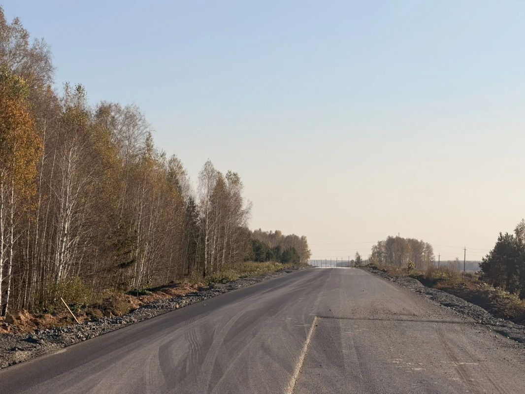 Погорелка – Долговка: работы выходят на финишную прямую Погорелка – Долговка: работы выходят на финишную прямую
