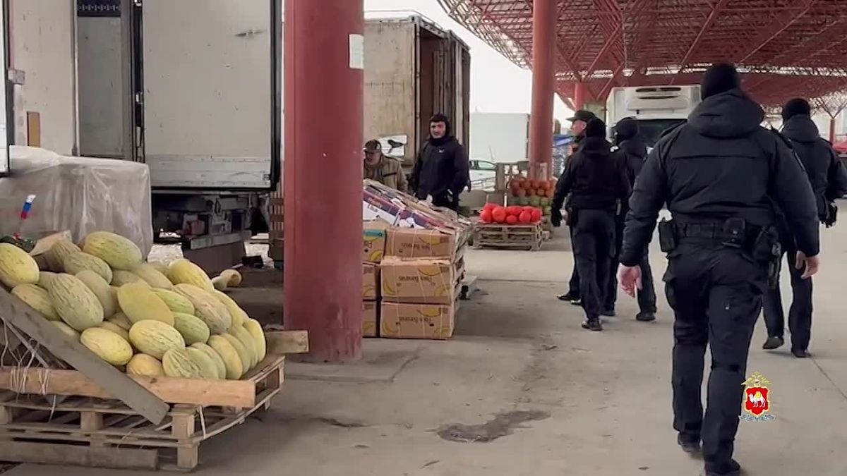 Челябинские полицейские провели рейд на крупном рынке в рамках операции «Нелегал»