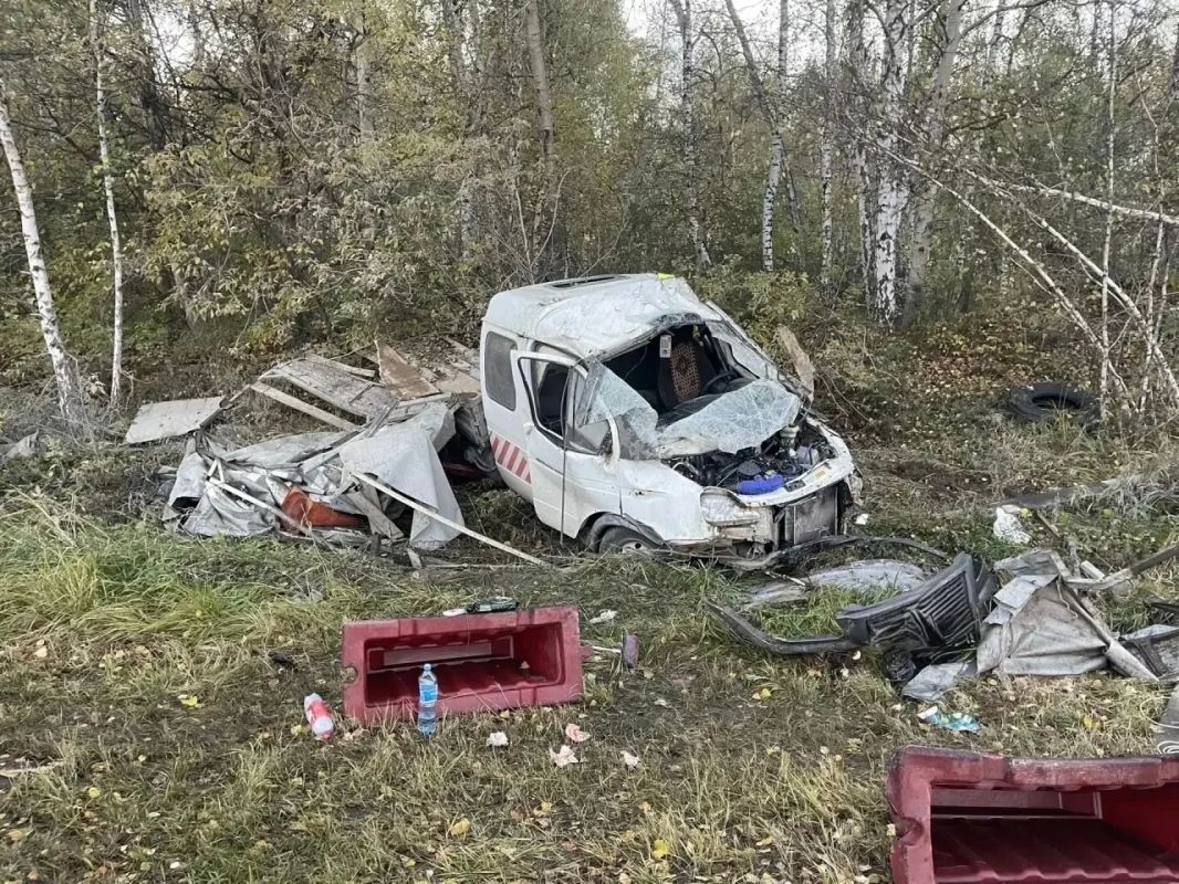 Дальнобойщик устроил ДТП. Ранен водитель Газели