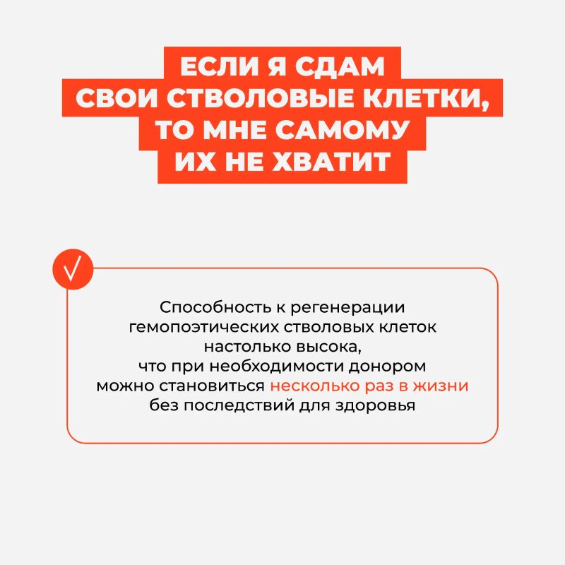 Развеиваем мифы о донорстве костного мозга Развеиваем мифы о донорстве костного мозга