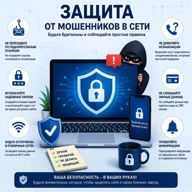 На портале «Госуслуги» начал свою работу сервис «жизненная ситуация» для защиты граждан от интернет-мошенников