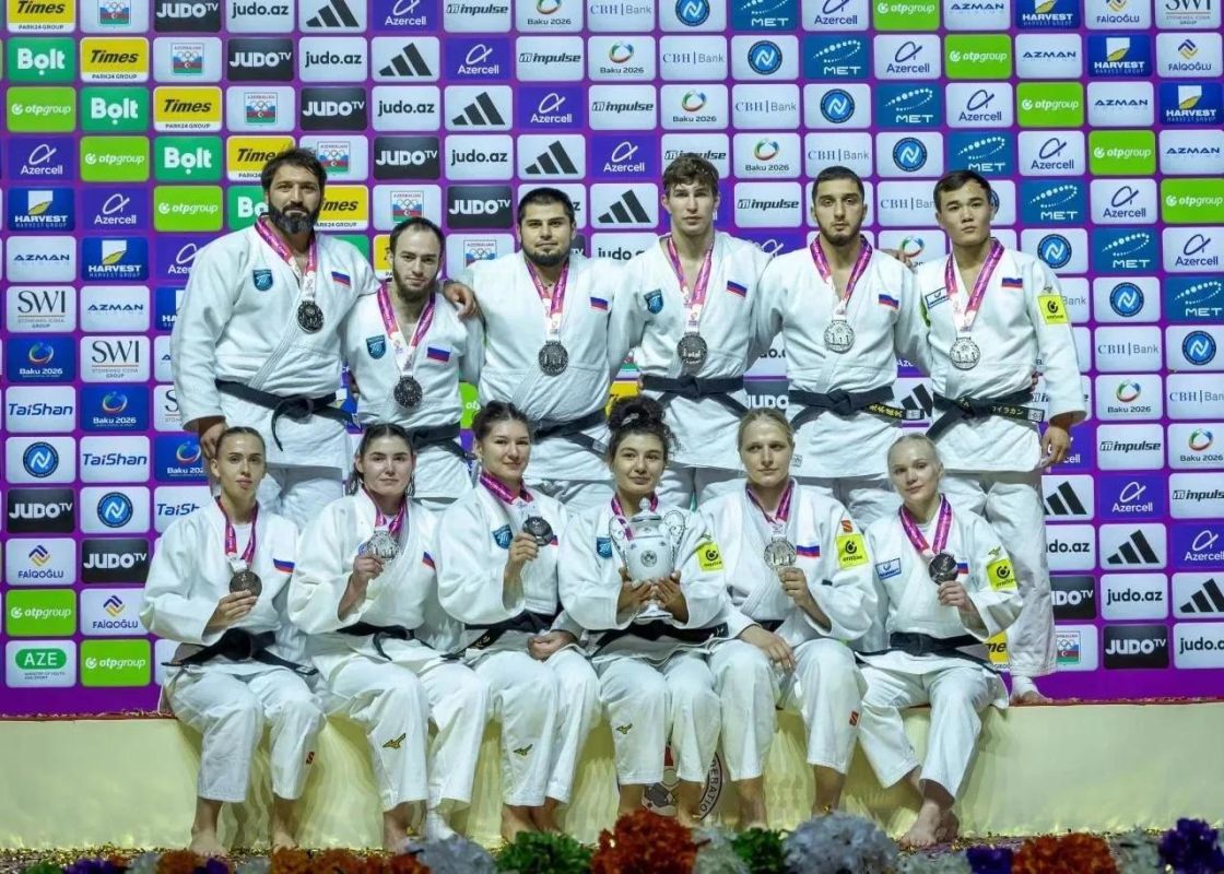 Сборная России триумфально выступила на чемпионате мира по дзюдо в Баку Сборная России триумфально выступила на чемпионате мира по дзюдо в Баку