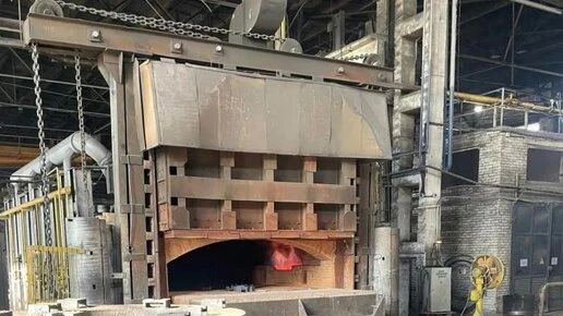 Обновленная печь на заводе Челябинска снизит выбросы на 4,5 тонны