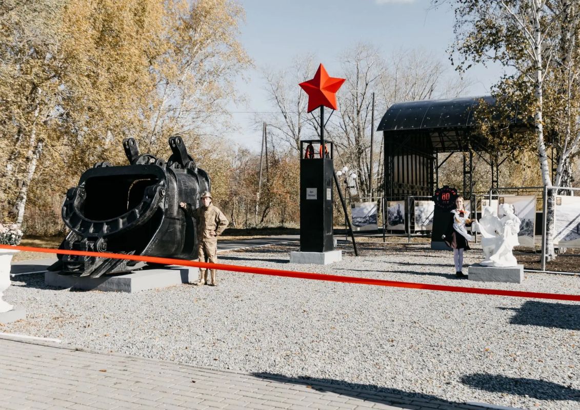 В Коркино открылся музей под открытым небом