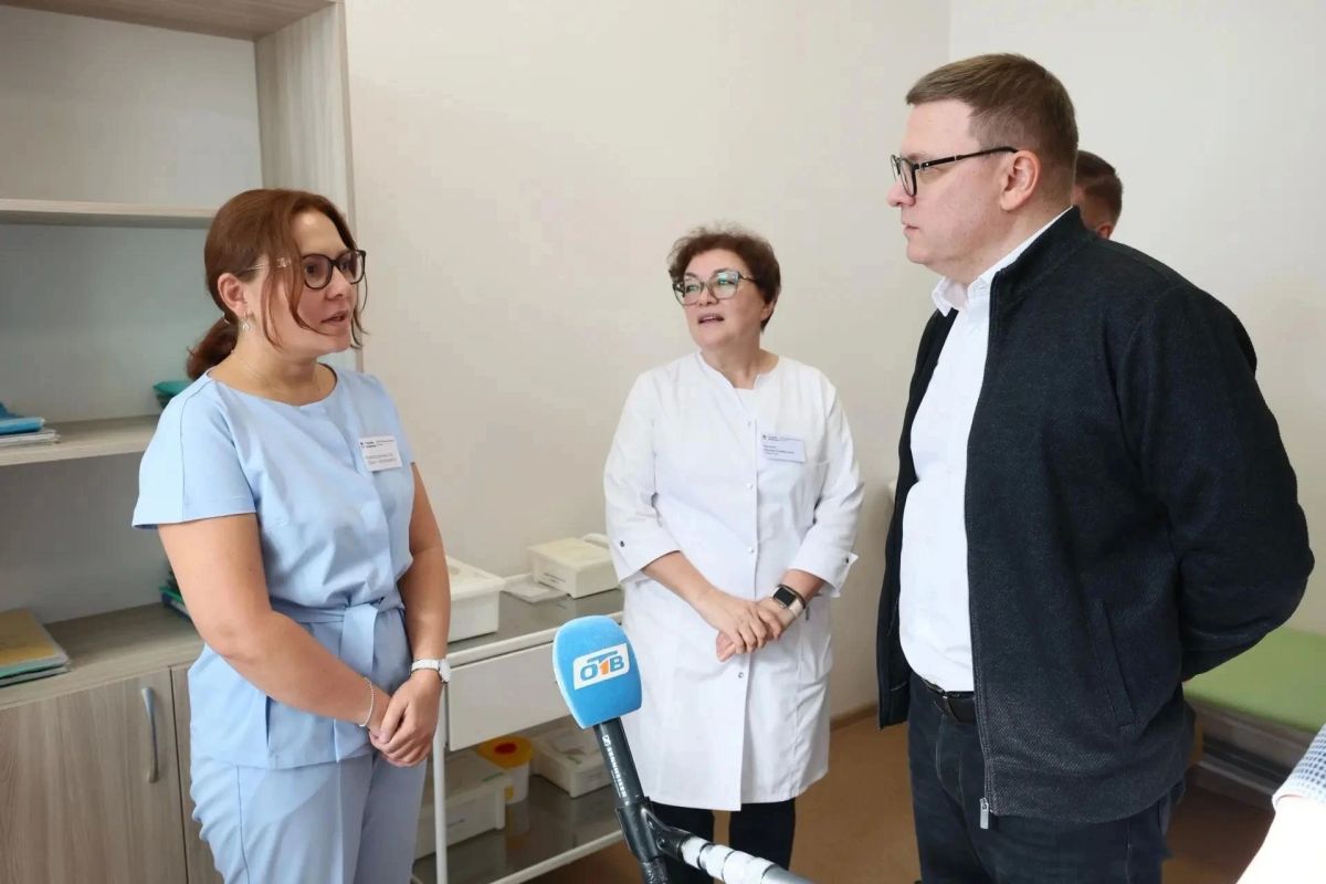 Алексей Текслер оценил работу детской поликлиники № 1 в Сатке Алексей Текслер оценил работу детской поликлиники № 1 в Сатке