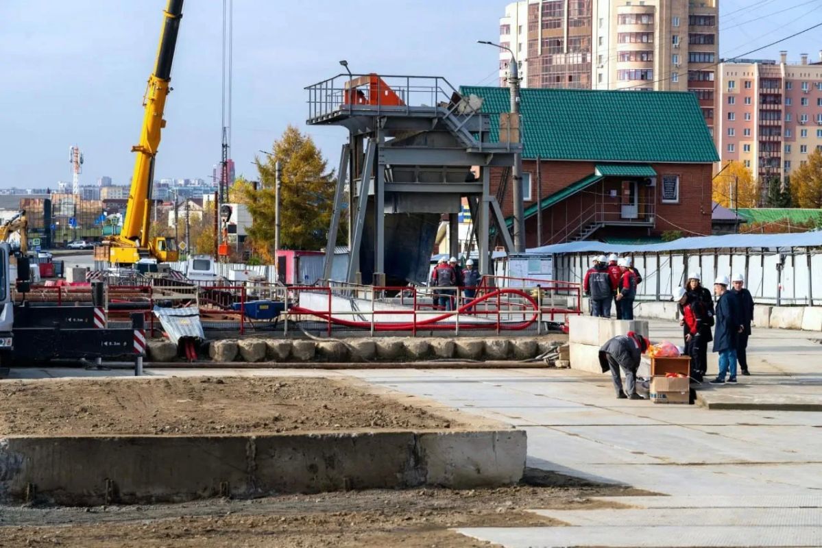 Таисия за работой! Сегодня в Челябинске запустили проходку четвертого перегонного тоннеля Таисия за работой! Сегодня в Челябинске запустили проходку четвертого перегонного тоннеля