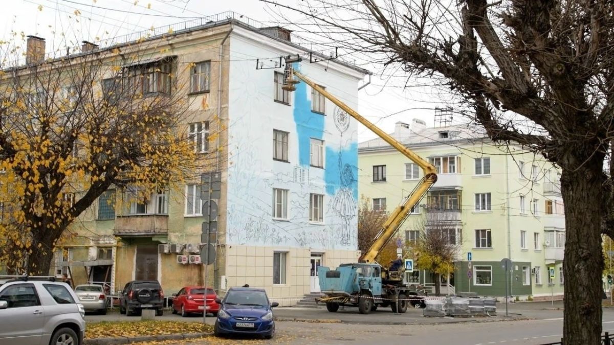 В Снежинске появится мурал по мотивам знаменитой работы Бэнкси