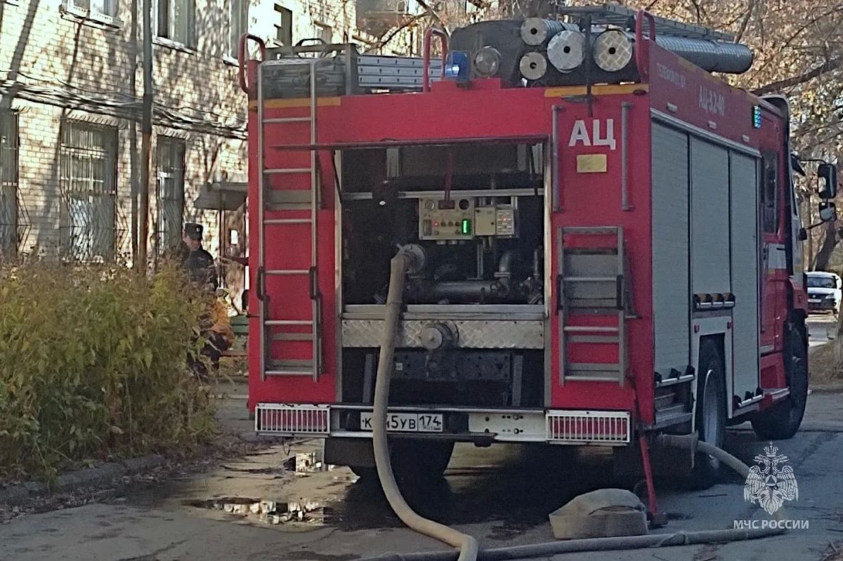 На пожаре в Челябинске погибла женщина На пожаре в Челябинске погибла женщина