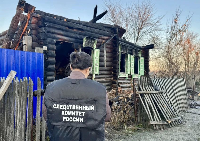 В Юргамышском округе при пожаре погиб 64-летний мужчина