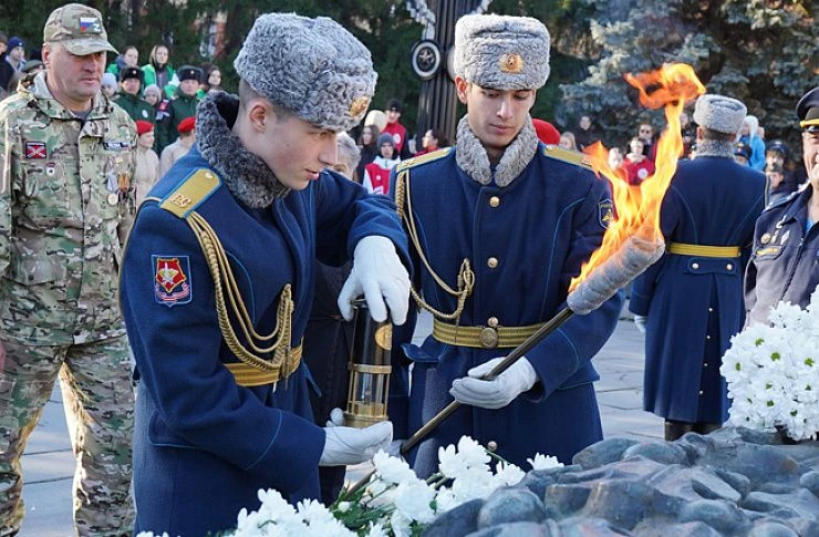 В Челябинске отметили 82-летие освобождения Украины от фашистской оккупации